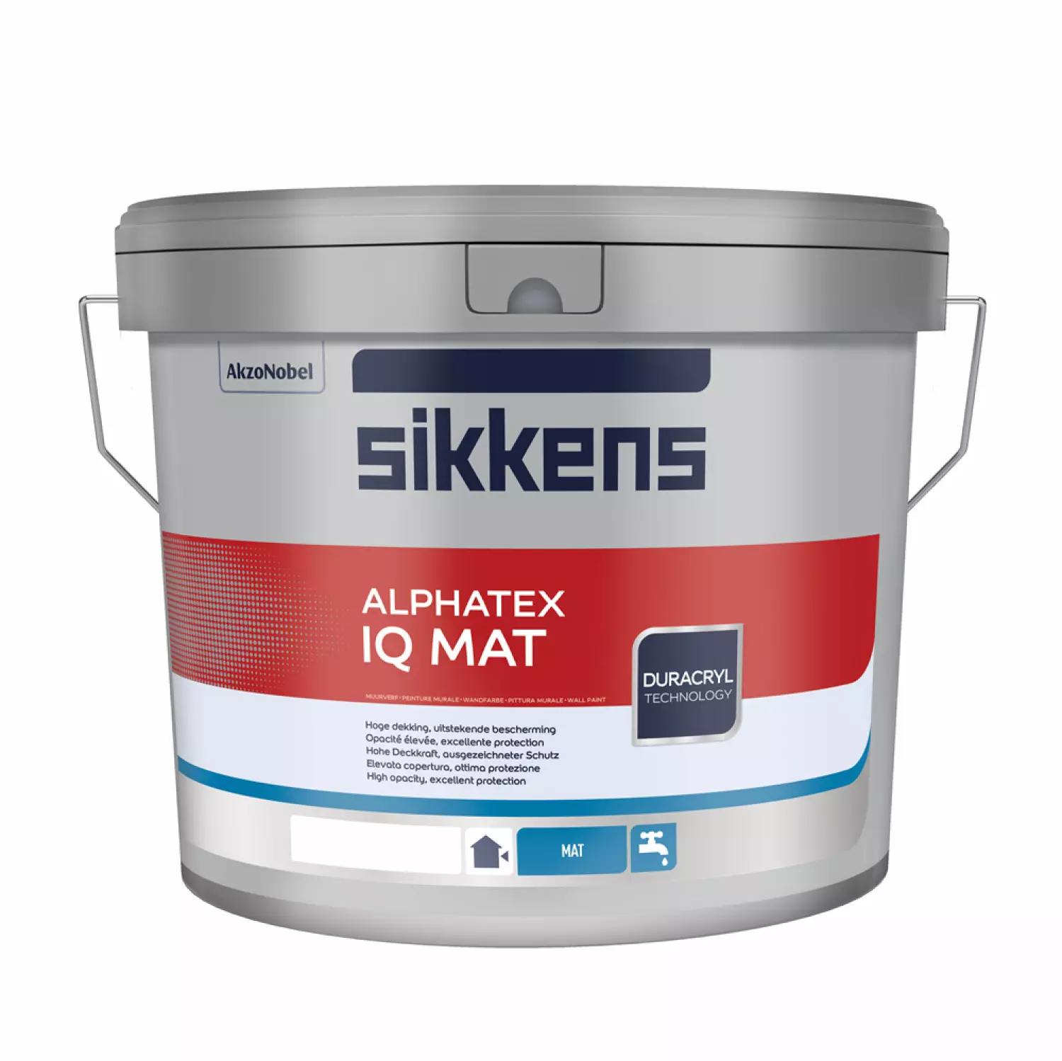 Sikkens Alphatex IQ - wit - 5L-image