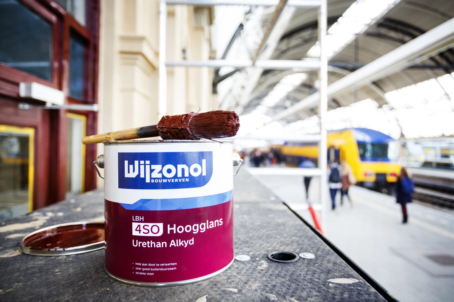 Wijzonol 4SO Hoogglans Lak - op kleur gemengd - 1L-image