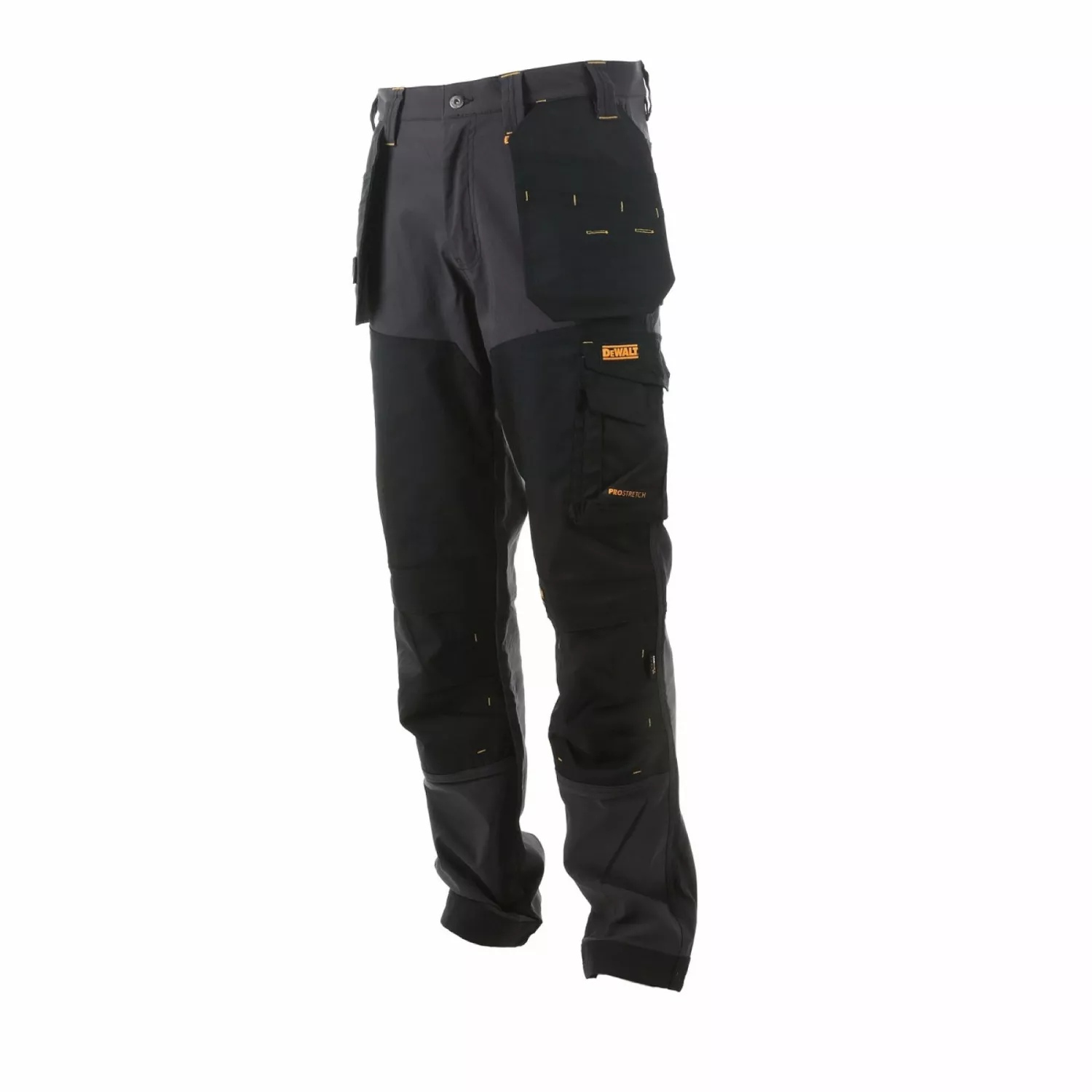 DeWALT MEMP31360 Memphis 4-way stretch werkbroek L31 grijs /zwart - 36-image