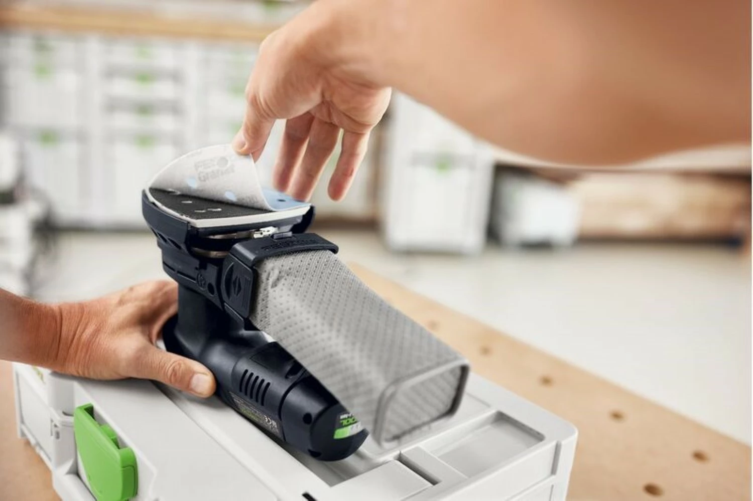 Festool 578195 Schuurbladen SYS-STF DELTA GR-Set in systainer