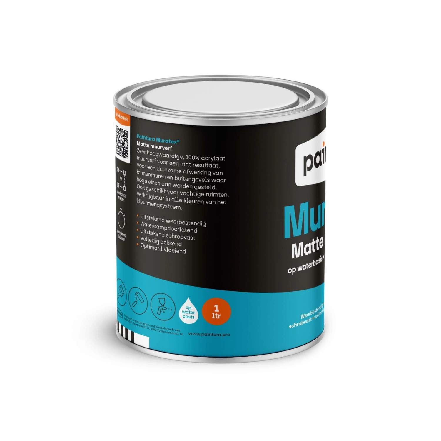 Paintura Muratex matte muurverf - op kleur gemengd - 10L-image