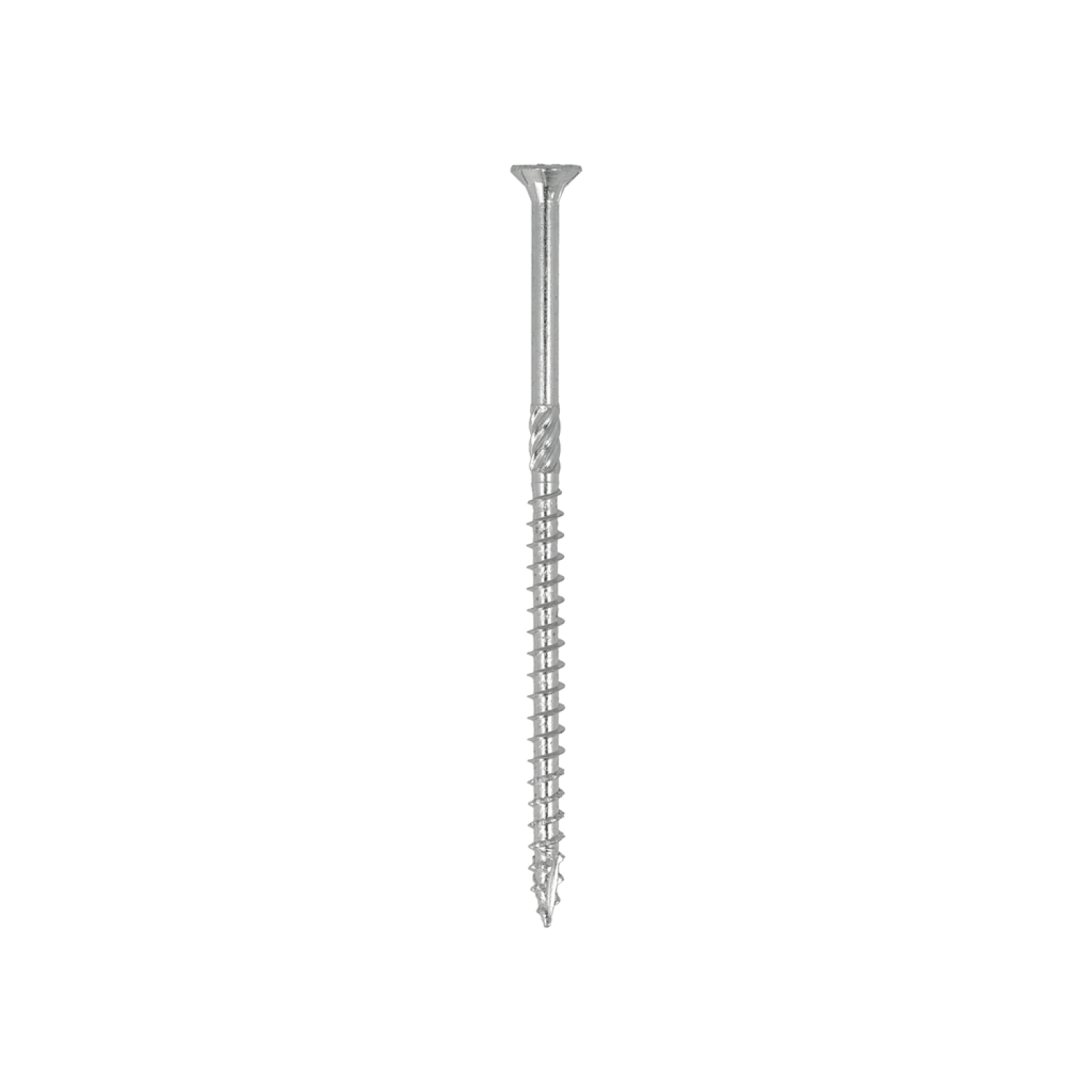 DynaPlus 0281.01.50801 Constructieschroef - TX30 - 6.0 x 120/70mm - Platkop - Deeldraad - Verzinkt (100st)-image