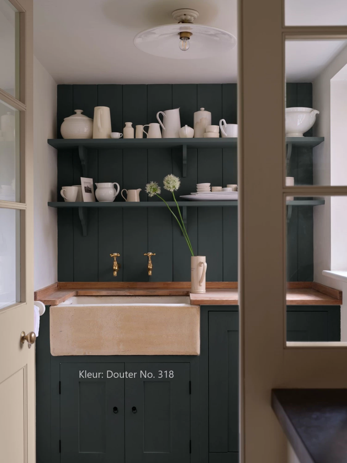 Farrow & Ball Flat Eggshell - op kleur gemengd - 0,75L-image