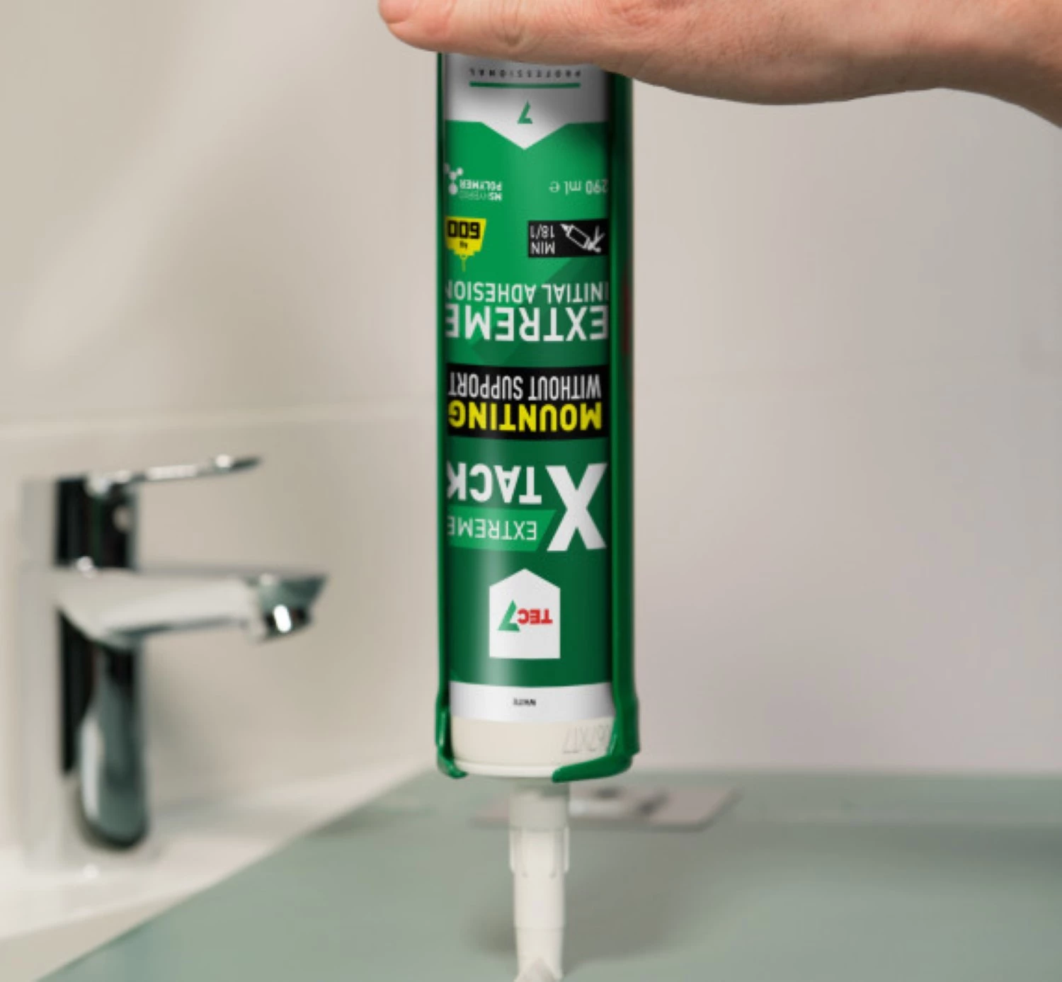 TEC7 X-Tack Montagekit - Wit - Koker - 290ml-image