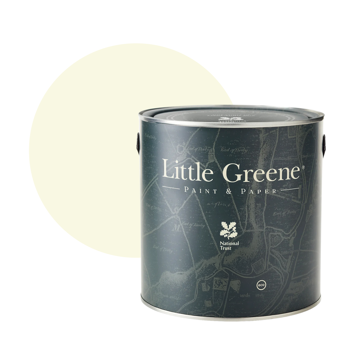 Little Greene Intelligent Matt Emulsion - White Lead No. 74 - 2,5L-image