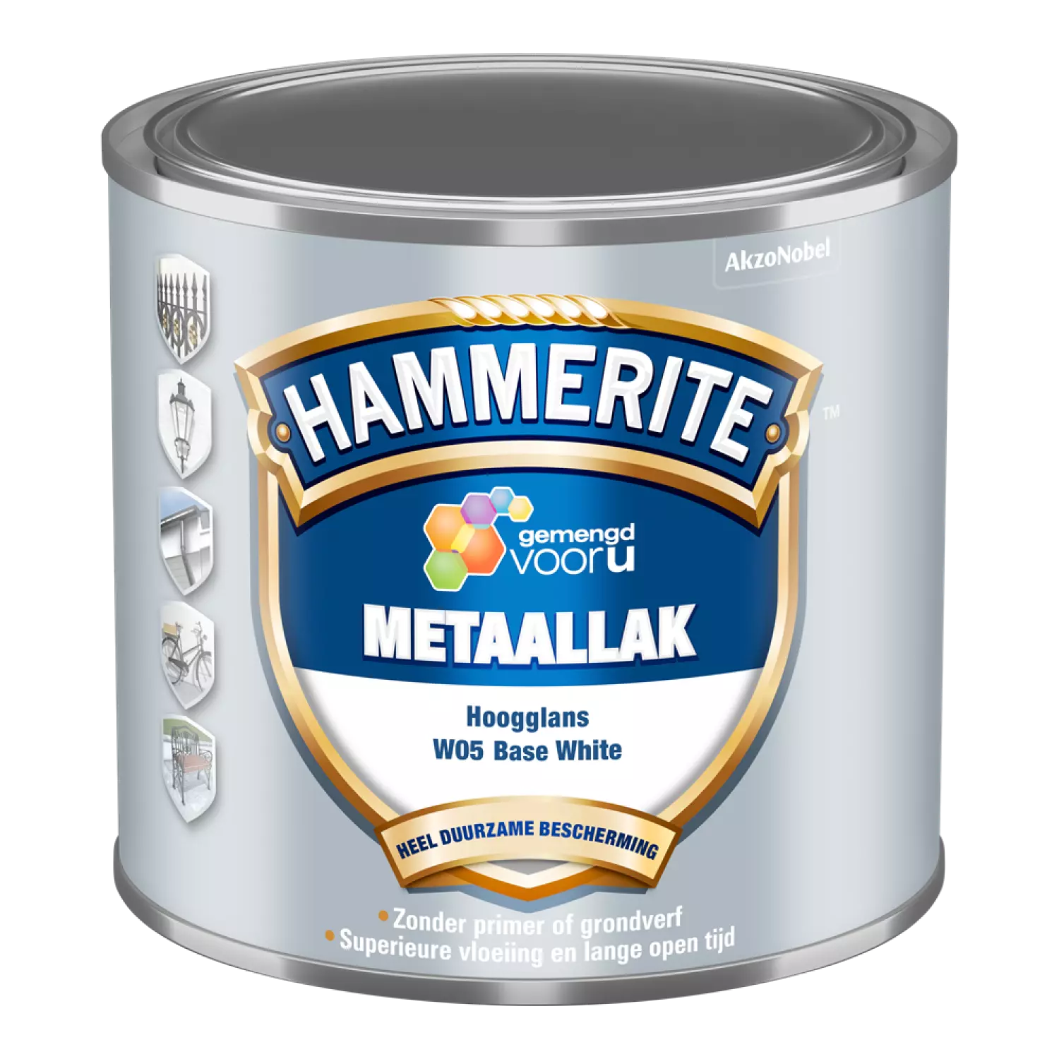 Hammerite Metaallak Hoogglans - direct over roest - op kleur gemengd - 0,5L-image