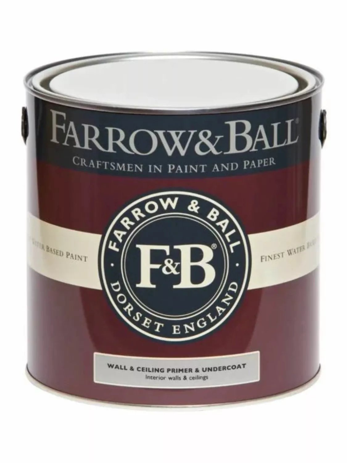Farrow & Ball 5L Wall & Ceiling Primer & Undercoat Base 2-image