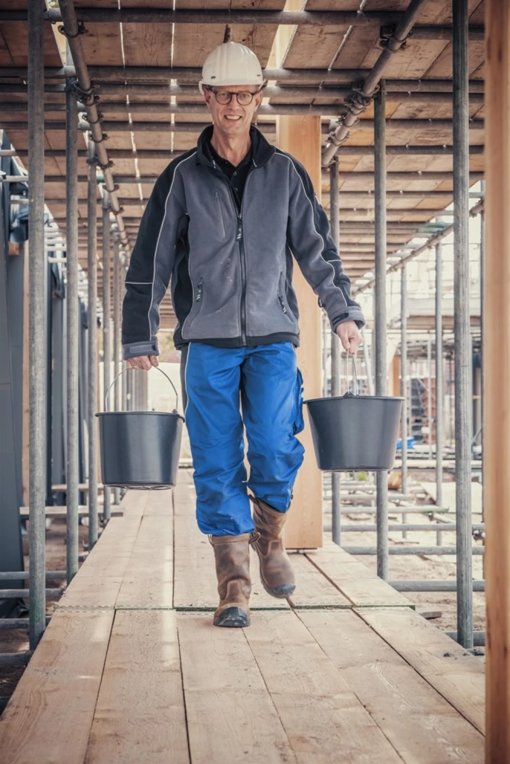 Gripline EMM00200-0001 Durable Bouwemmer - 20L - Zwart-image