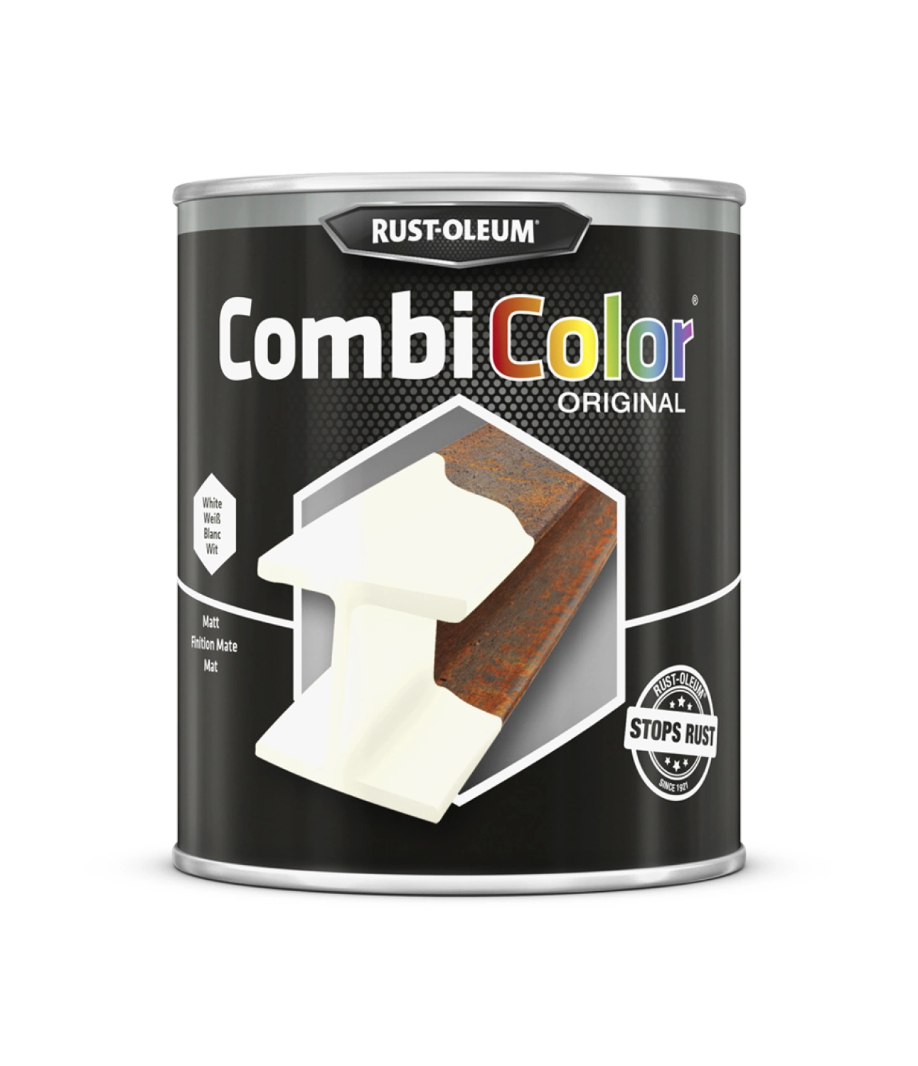 Rust-Oleum Combicolor - mat wit - 0,75L-image