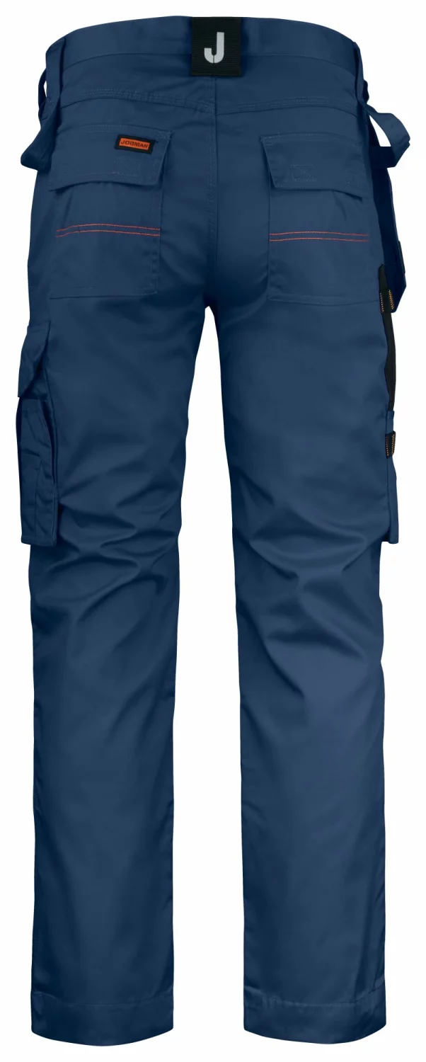 Jobman 2322 Werkbroek Holsterpockets - Maat 52 - Blauw / Zwart-image