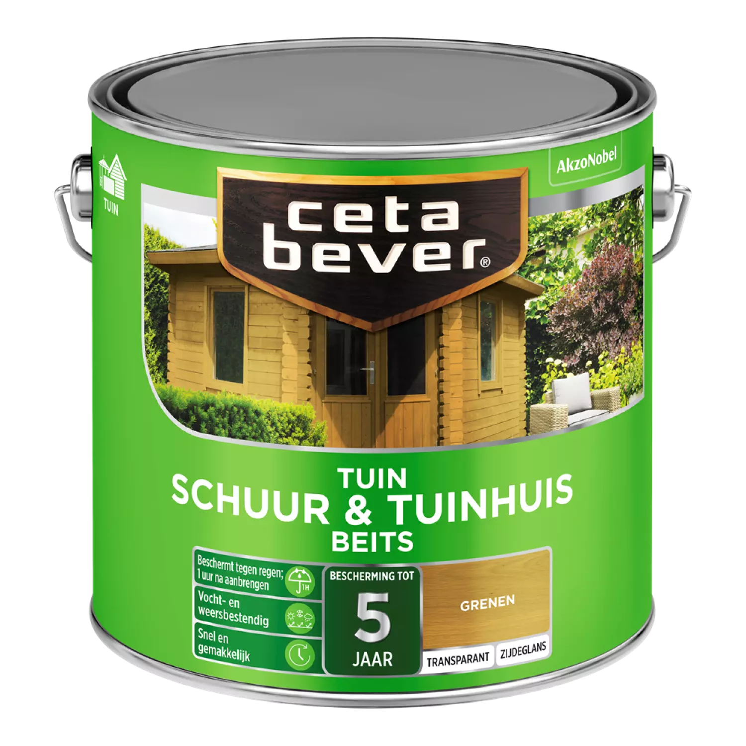 Cetabever Schuur & Tuinhuis Beits Transparant - Grenen - 2,5L-image