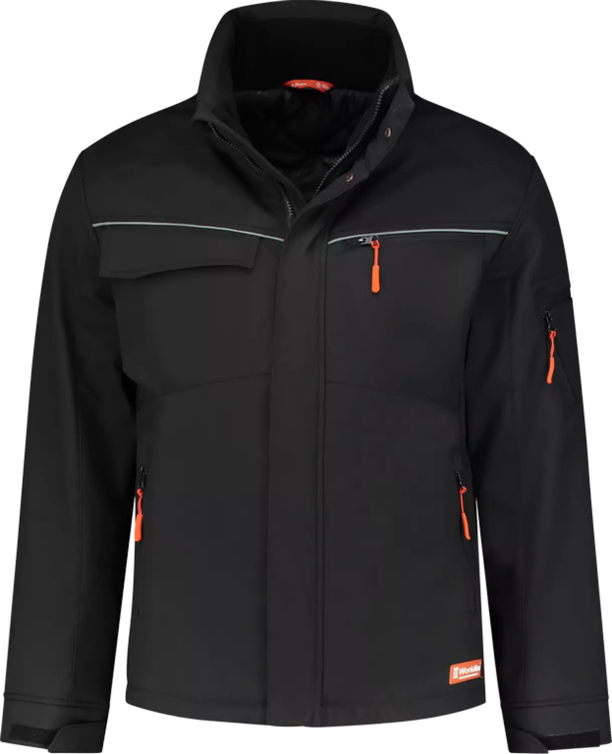 Workman 2536 Softshell Jacket Winter - Zwart - 3XL-image
