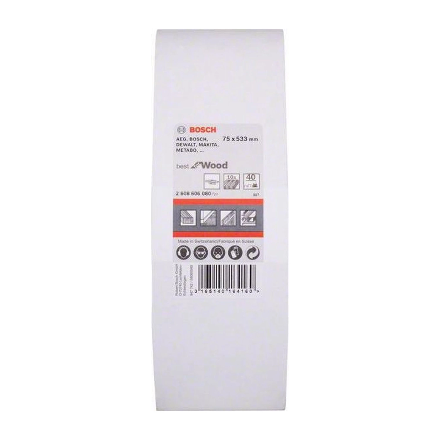 Bosch 2608607259 Schuurband X440 - K120 - 75 x 533mm (10st)-image