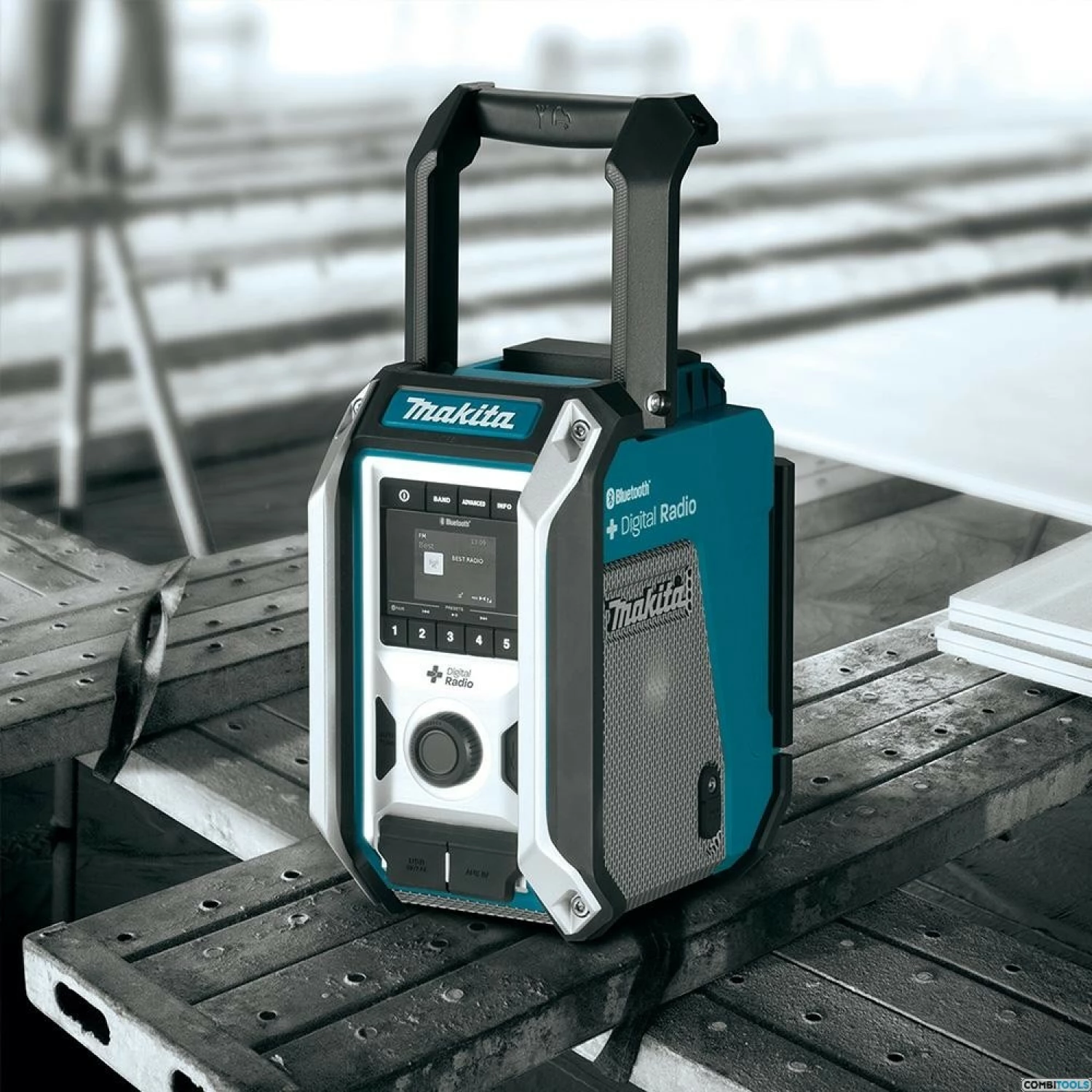 Makita DMR115 10,8-18V Li-Ion accu bouwradio - DAB+ - bluetooth-image