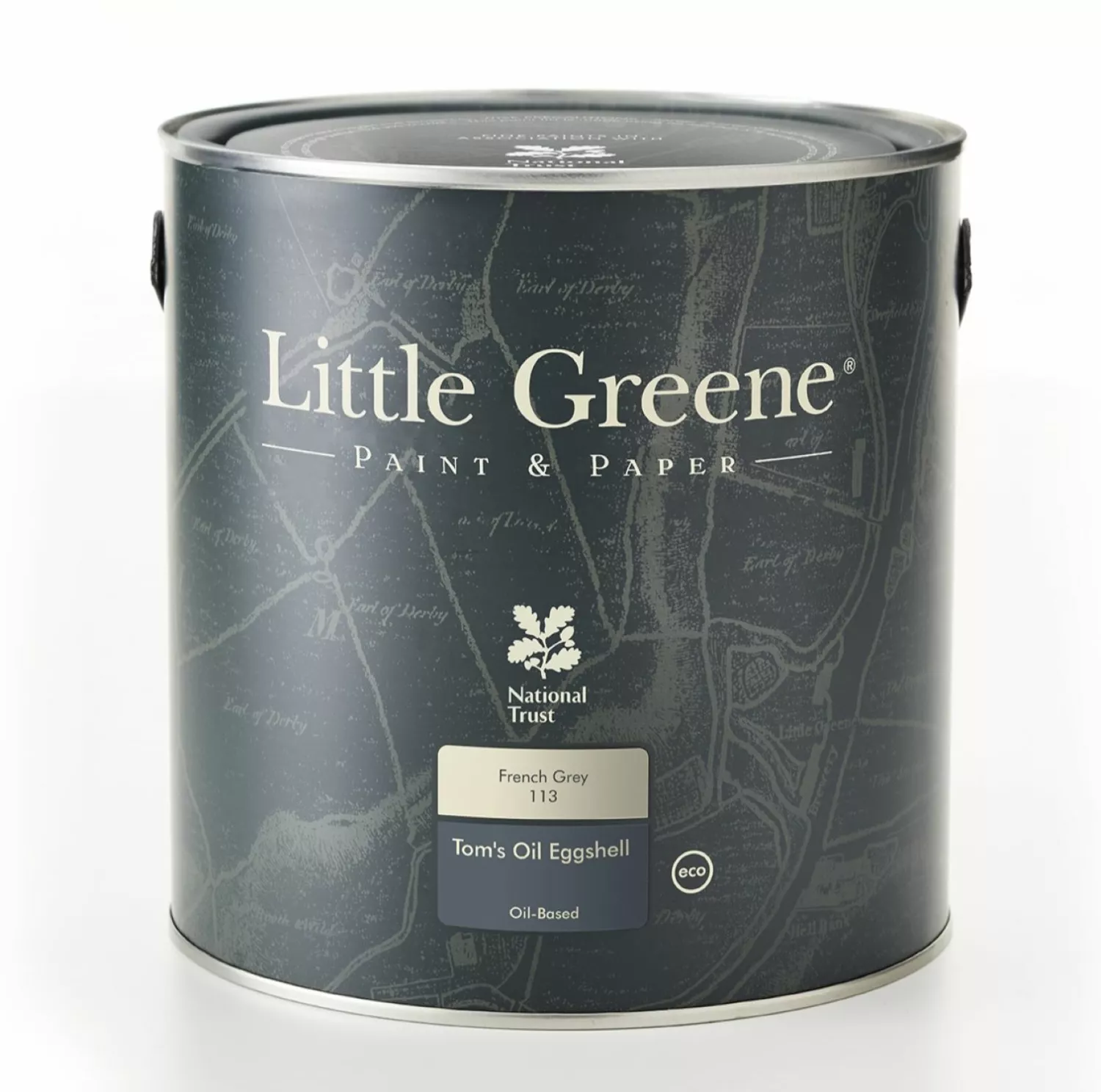 Little Greene Toms Oil Eggshell - op kleur gemengd - 2,5L-image