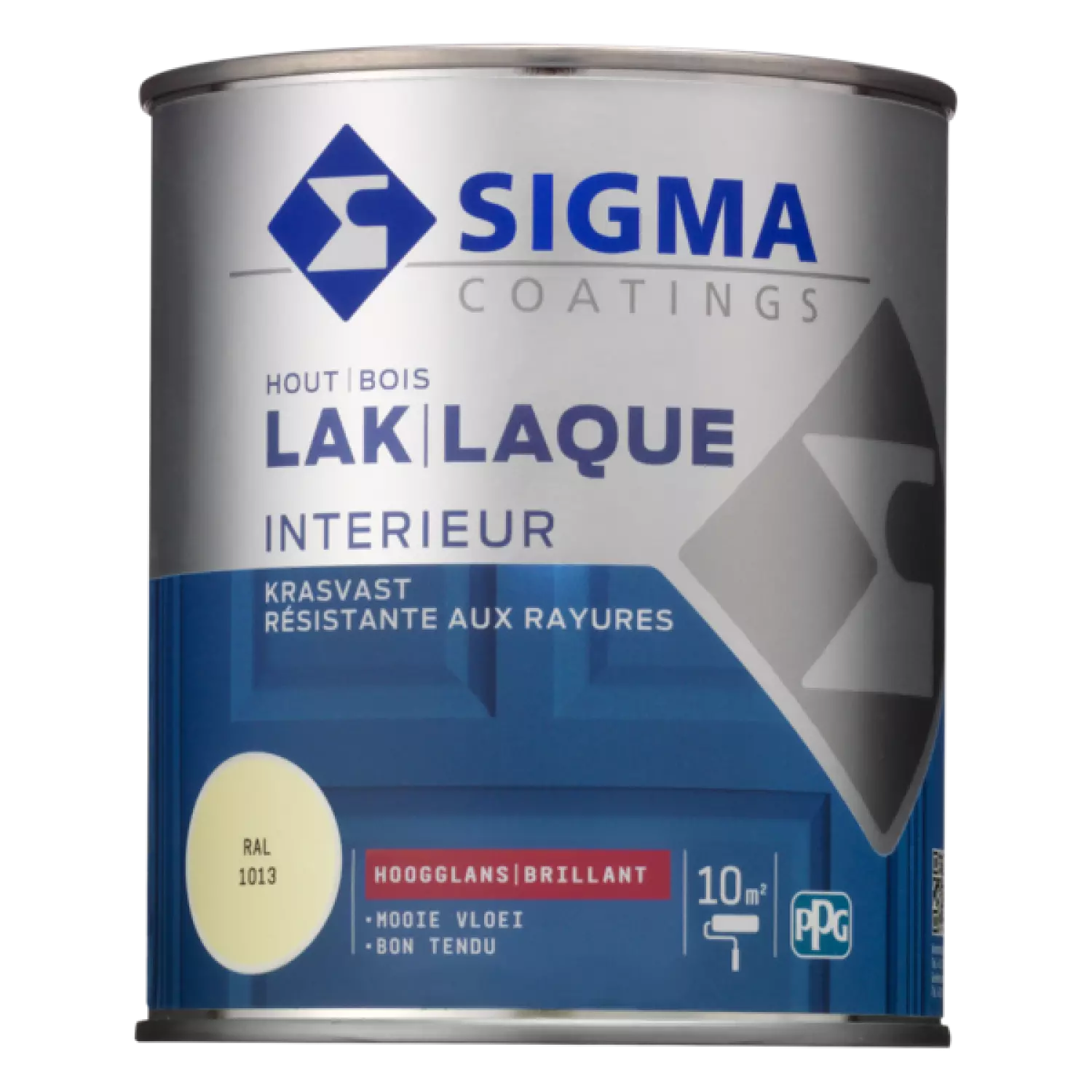 Sigma Houtlak interieur hoogglans - RAL 1013 - 0.75L-image