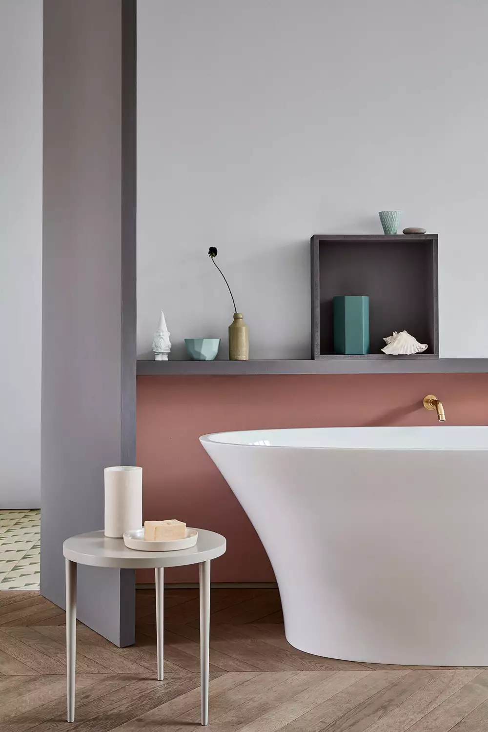 Little Greene Intelligent Matt Emulsion - Dark Lead Colour No. 118 - 5L