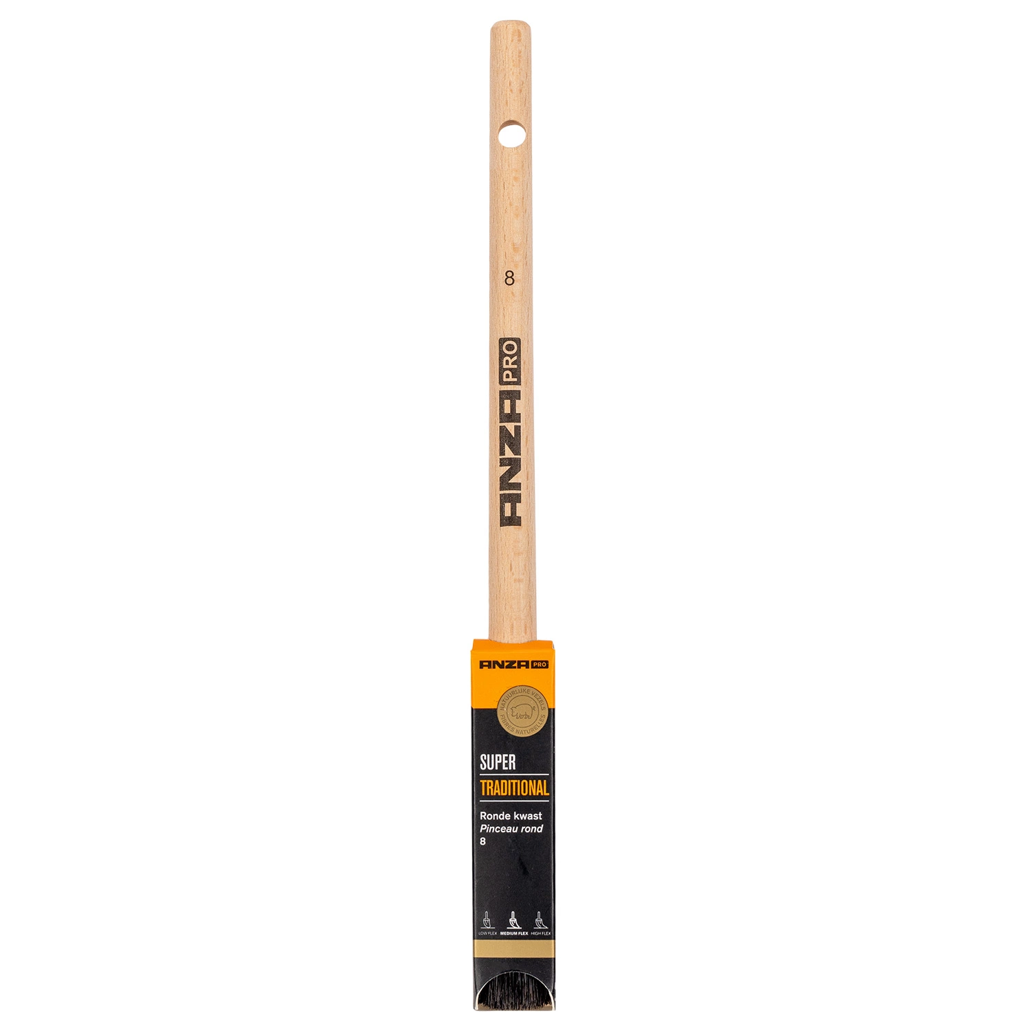 Anza Pro Super Traditional Kwast Rond-image