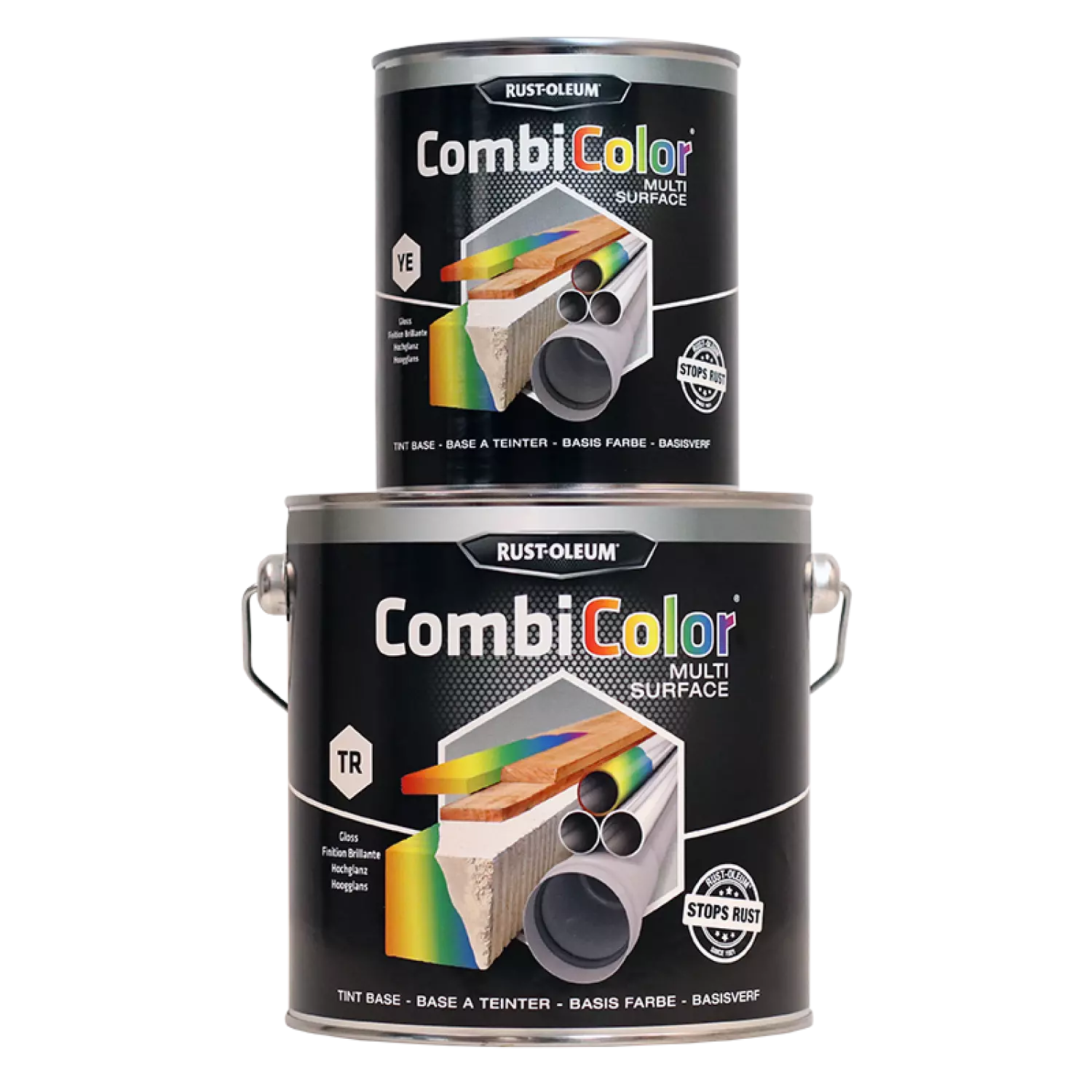 Rust-Oleum Combicolor Multi-Surface Gloss - YE - 2,5L-image