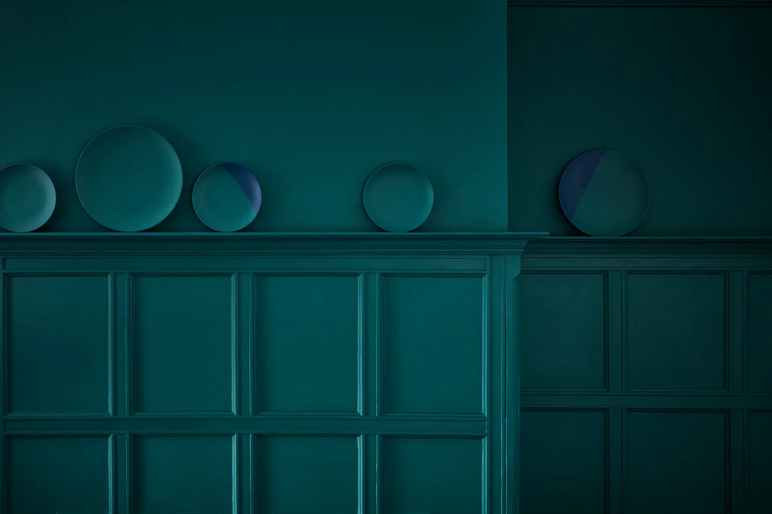 Little Greene Intelligent Masonry Paint - Mid Azure Green No. 96 - 5L-image