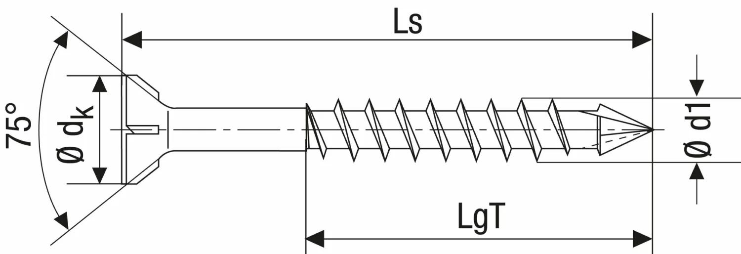 SPAX MDF schroeven verzonken kop - deeldraad - T15 - 3.5x50 mm (200st)-image
