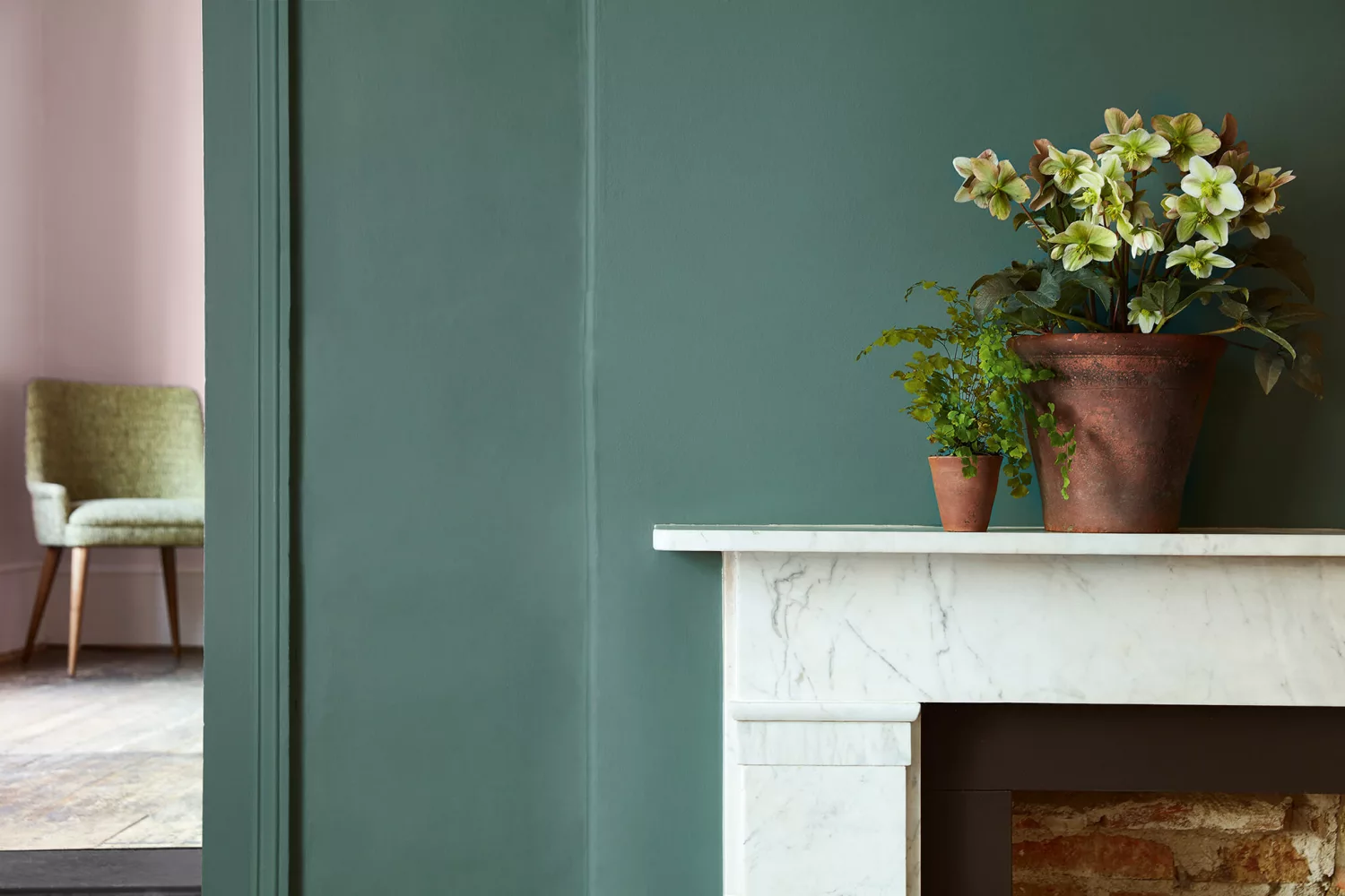 Little Greene Intelligent Masonry Paint - Pleat No. 280 - 5L-image