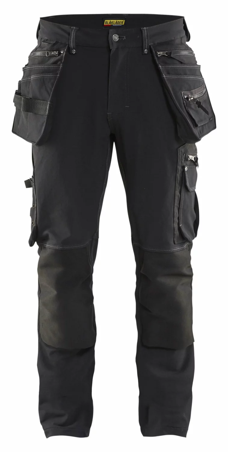 Blåkläder X1900 Werkbroek 4-weg Stretch 1998 - zwart - maat 46 (S)-image