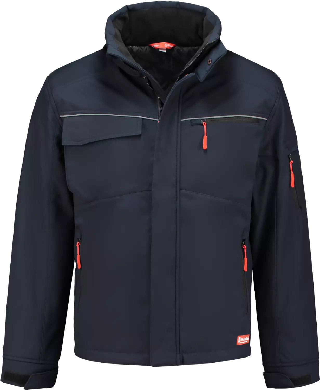 Workman 2532 Softshell Jacket Winter - Navy - 2XL-image