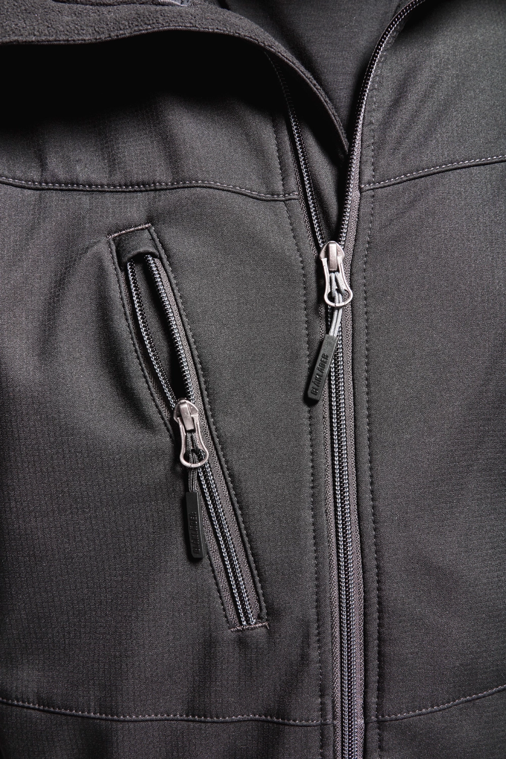 Blåkläder 4950 Softshell Jack - zwart/donkergrijs - XXL-image