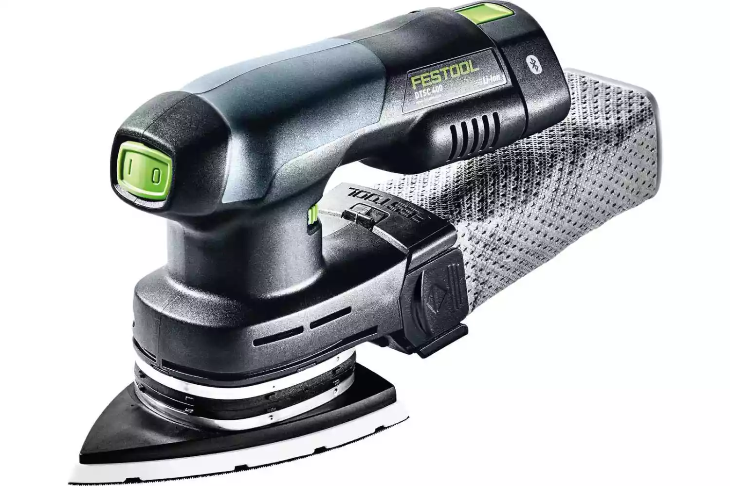 Festool DTSC 400 3,0 I-Plus 18V Li-Ion accu deltaschuurmachine set (2x 3,0Ah) in systainer - 100x150mm
