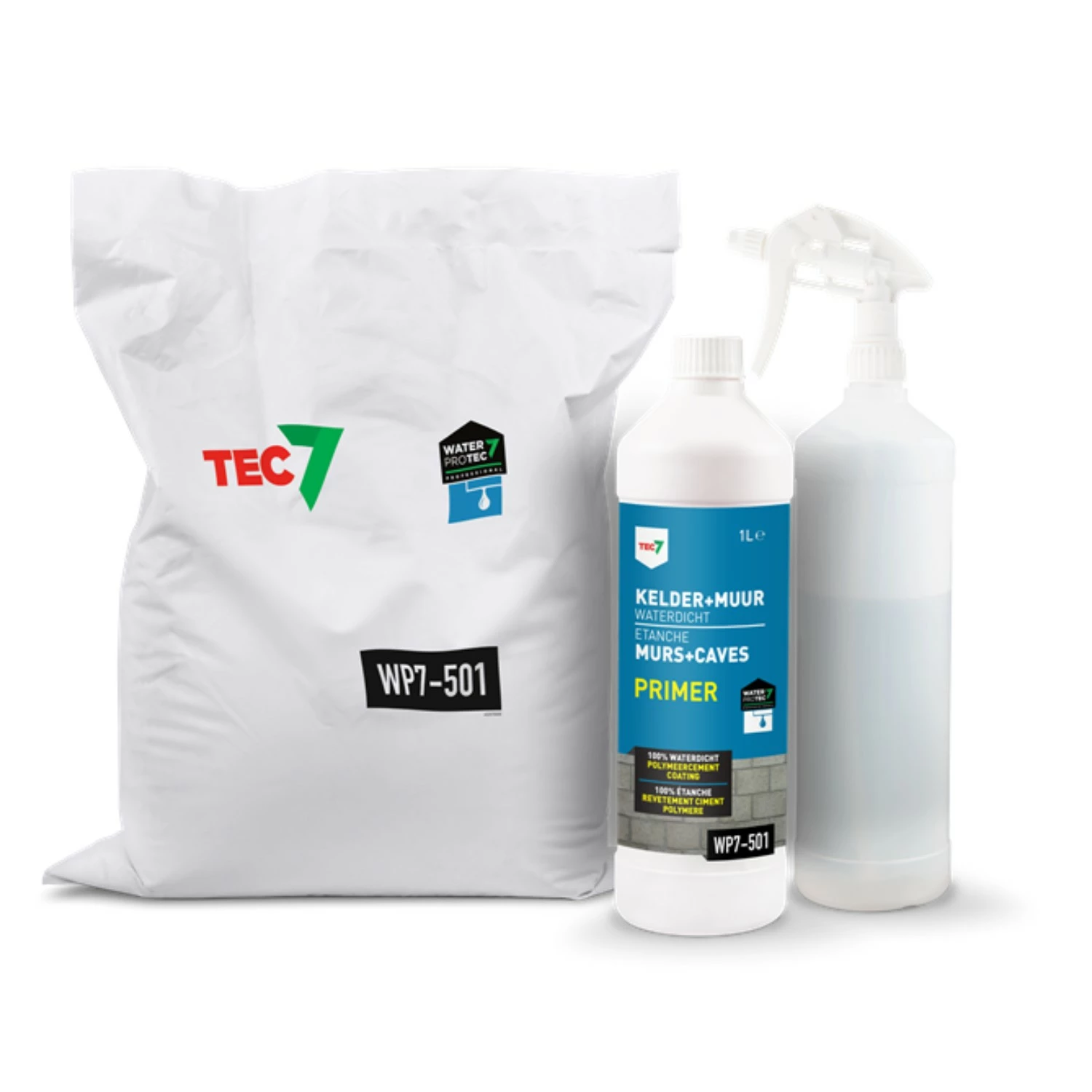 TEC7 602090000 WP7-501 Kelder & Muur Waterdicht SET-image