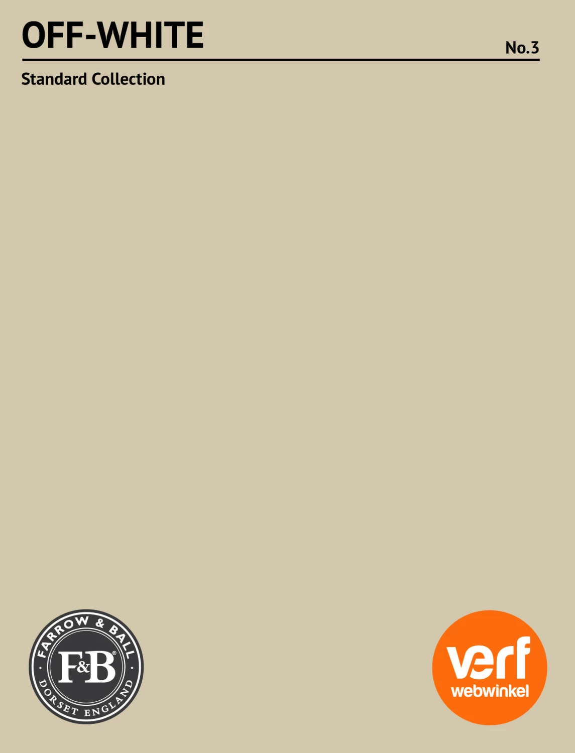 Farrow & Ball Full Gloss Off-White No.3 0,75L-image