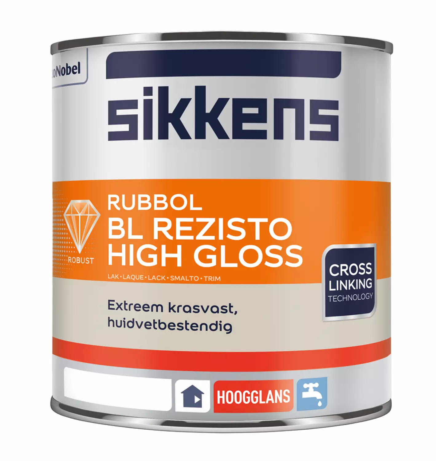 Sikkens Rubbol BL Rezisto High Gloss - wit - 1L-image