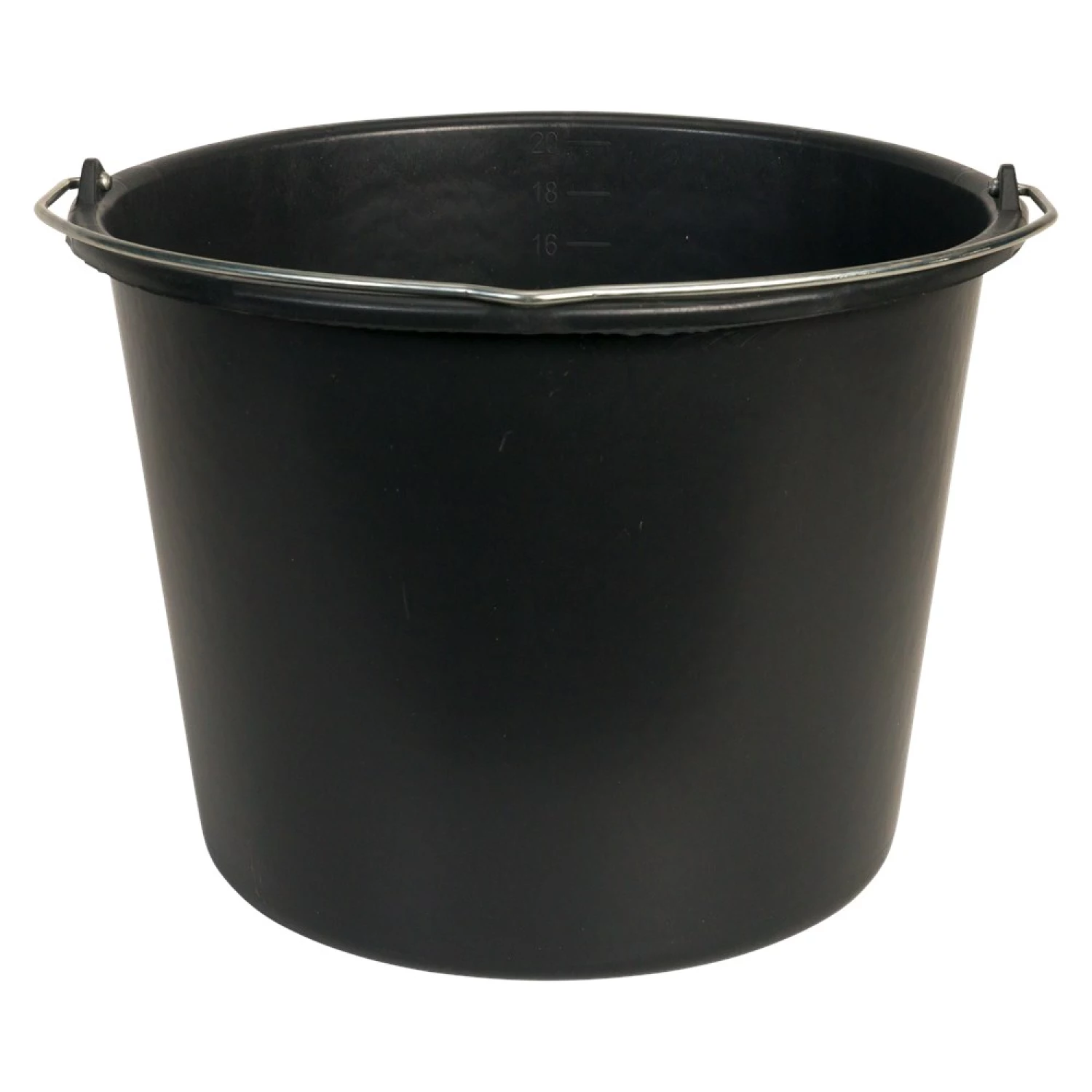 Gripline EMM00200-0001 Durable Bouwemmer - 20L - Zwart-image