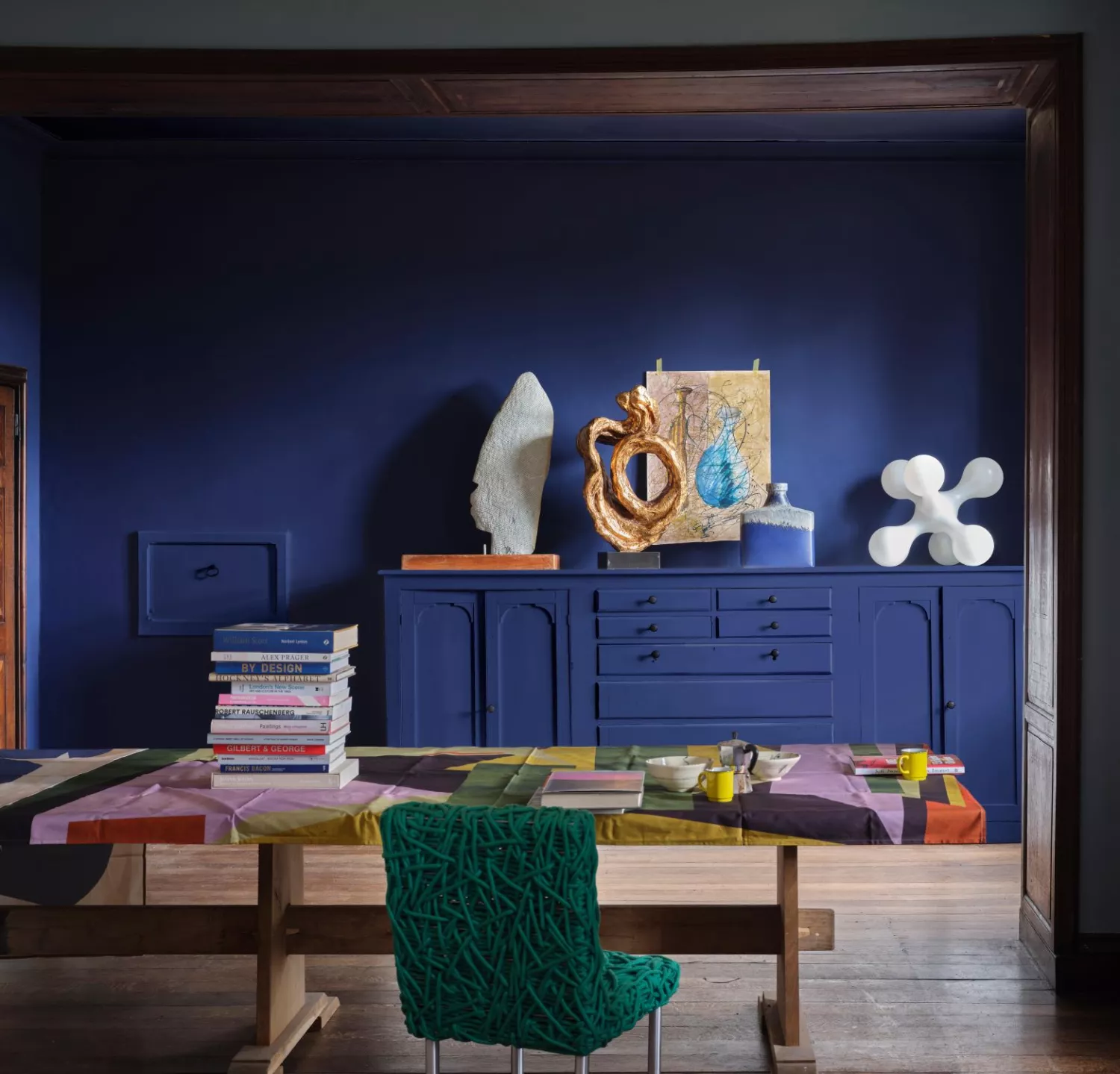 Farrow & Ball Estate Emulsion Blue Maize CB11 2,5 L-image