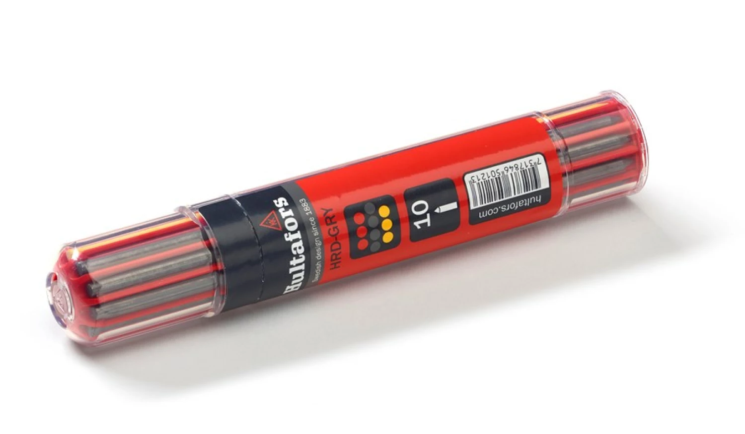 Hultafors HRD GRY Markeerpotlood navulling (10st) - Grijs, Rood en Geel-image
