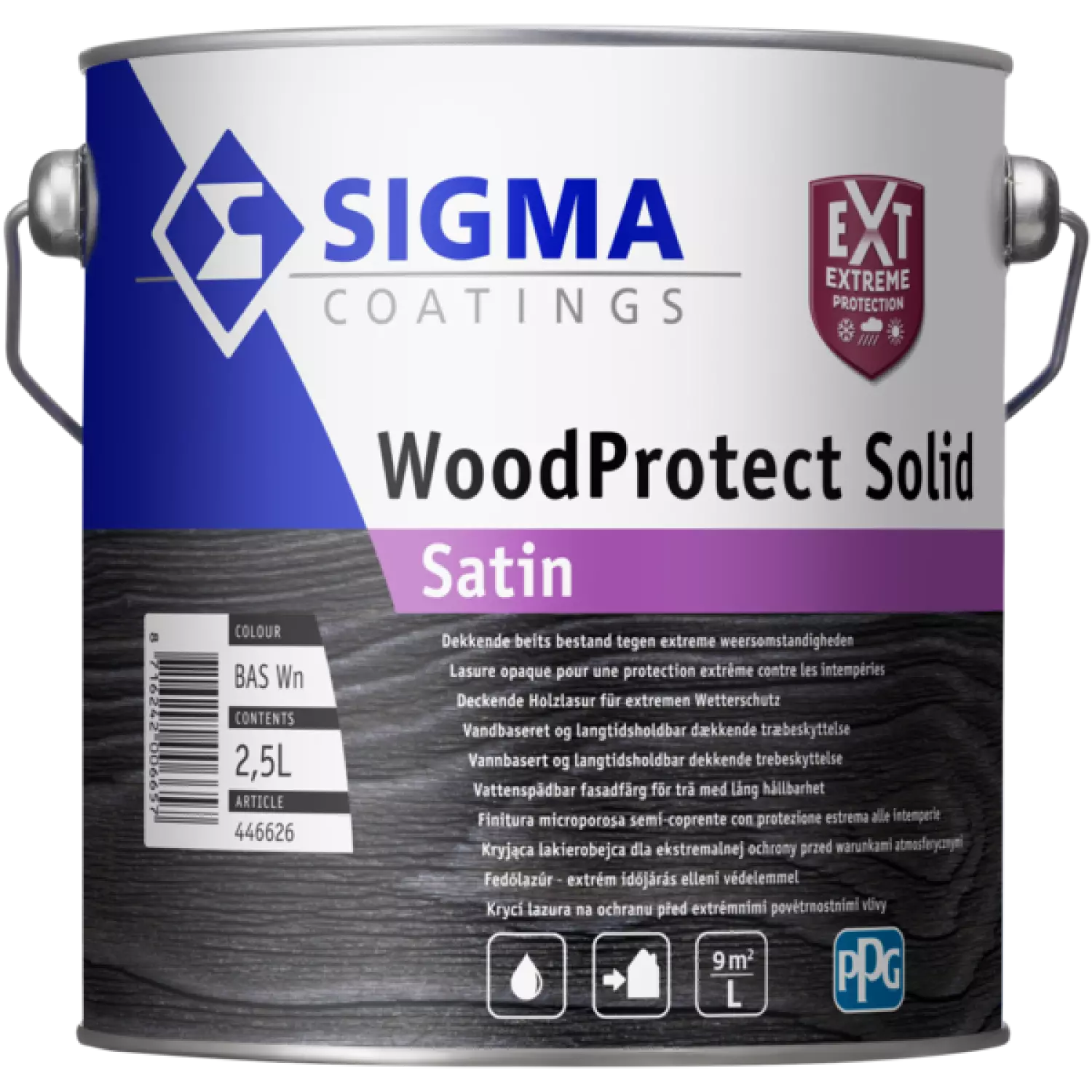 Sigma WoodProtect Solid Satin - 2,5L-image