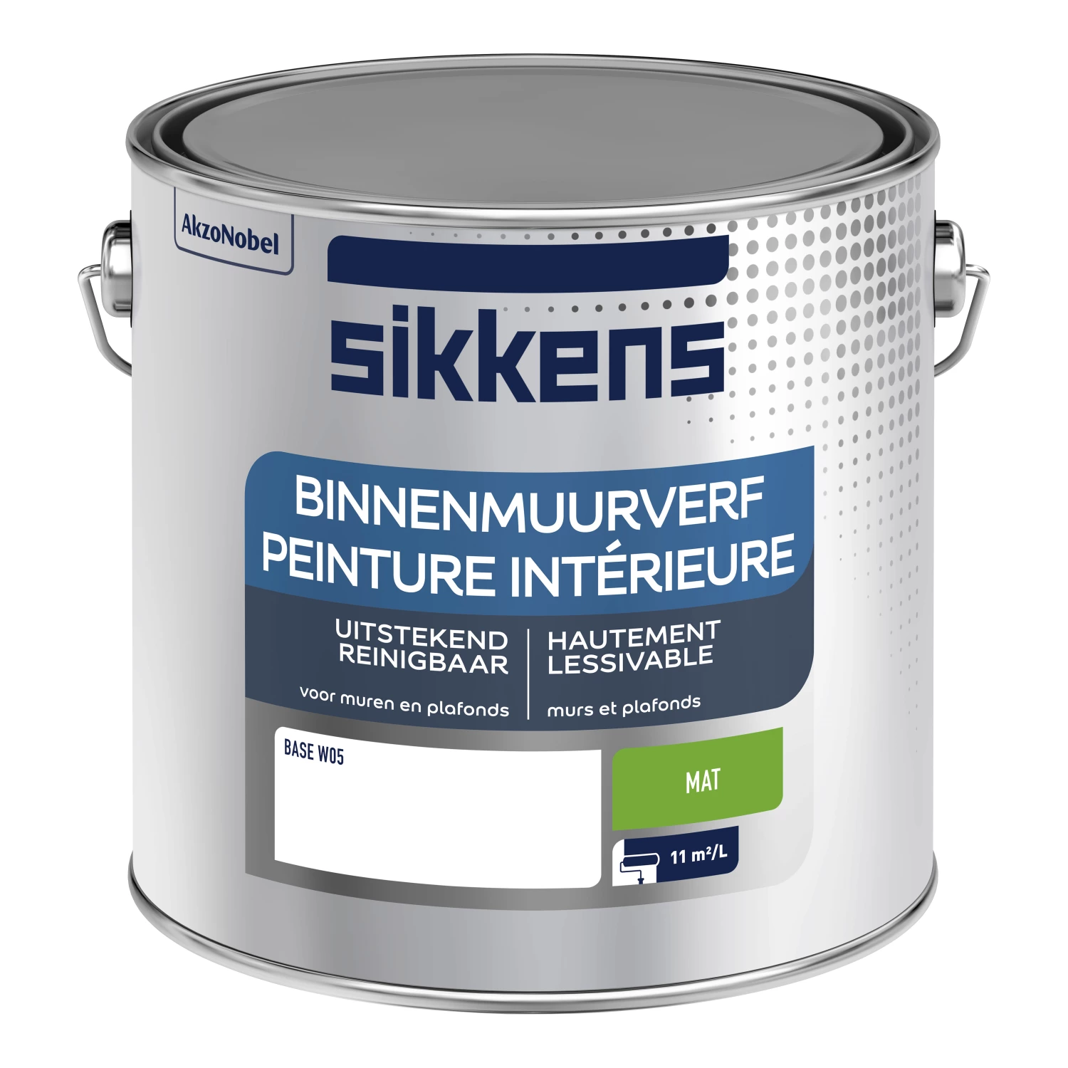 Sikkens Binnen Muurverf Mat - op kleur gemengd - 2,5L-image