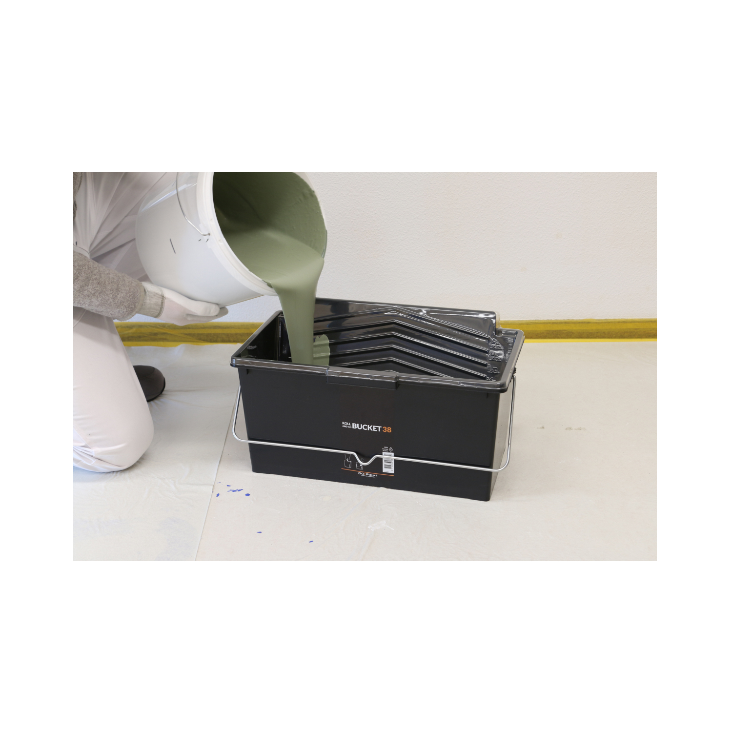 Go!Paint Roll And Go Inzetemmer - 38cm Roller - 3 Stuks-image