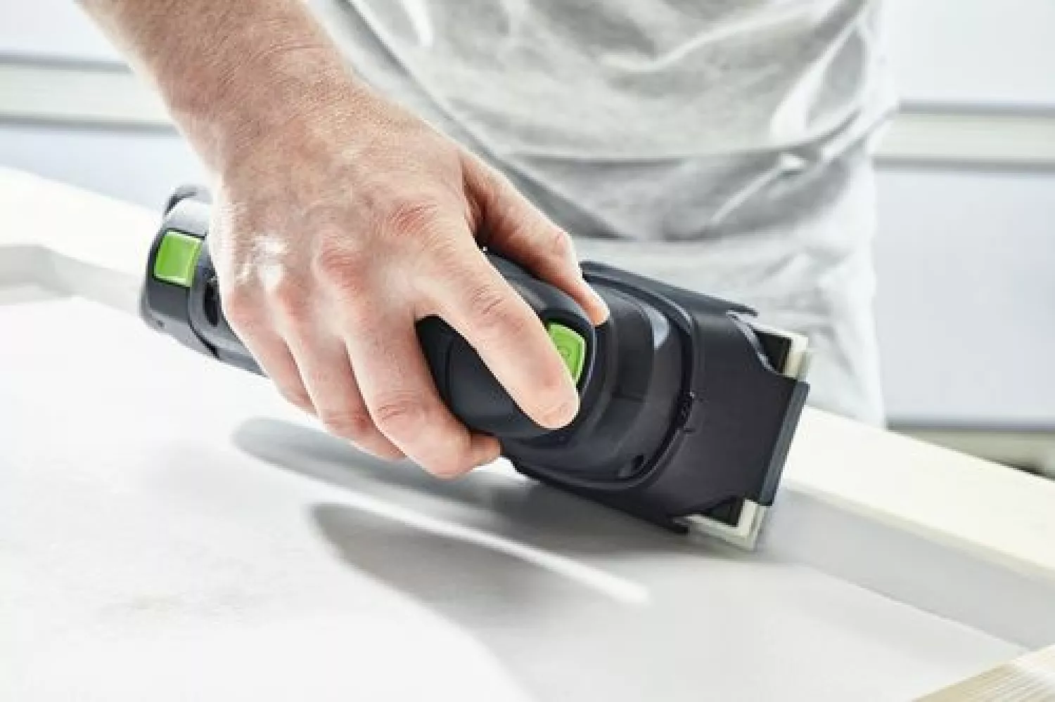 Festool RTSC 400-Basic ERGO 18V Li-Ion accu Vlakschuurmachine in systainer - met 3.1Ah accu-image