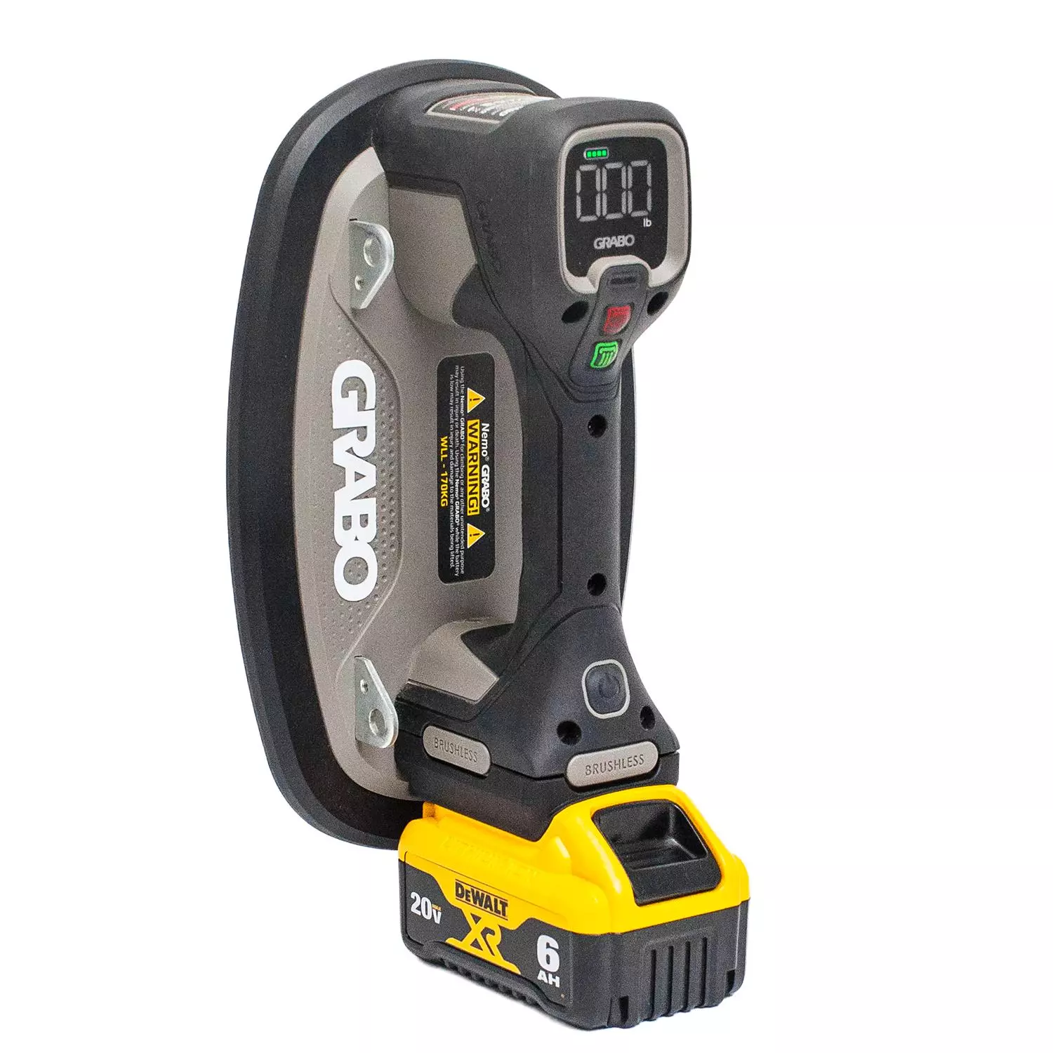 Grabo Pro Brushless Elektrische Vacuüm Tegeldrager Tool only set in systainer - 120kg-image