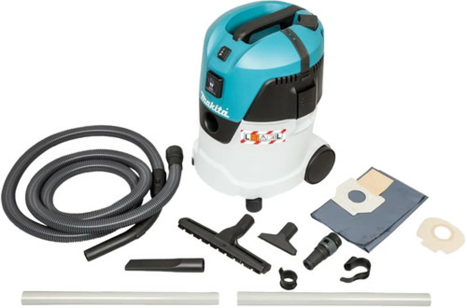 Makita VC2512L Bouwstofzuiger - 1000W - L-klasse - 18L-image