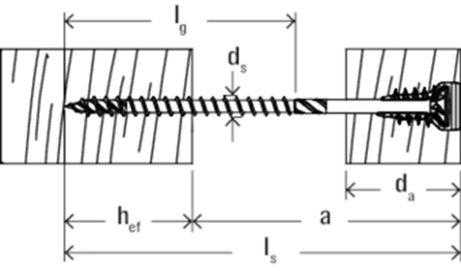 Fischer 558881 Stelschroef FAFS - TX25 - 5.0 x 100mm - Verzonken kop - Fijne draad - Verzinkt (100st)-image