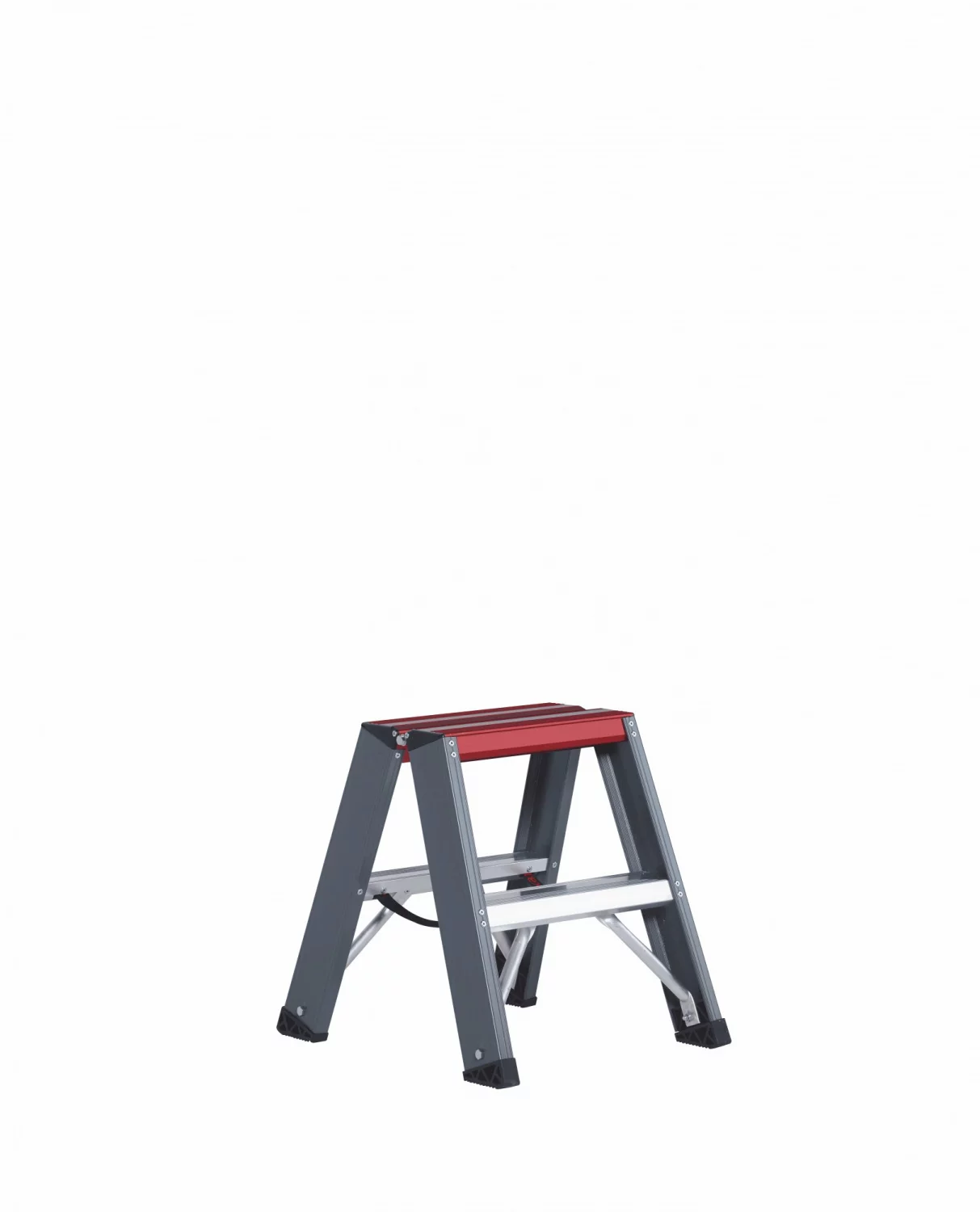 Altrex Falco FDO 2 Dubbele trap - Aluminium met coating - 2 x 2 treden - max. werkhoogte 2,5m-image