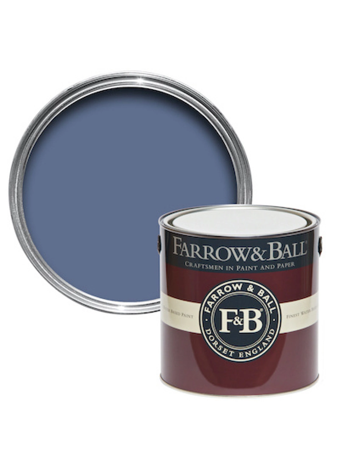 Farrow & Ball Exterior Eggshell Pitch Blue No.220 - 0,75L-image