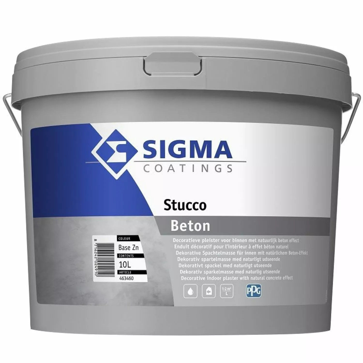 Sigma Stucco Beton Stucpleister 10L-image