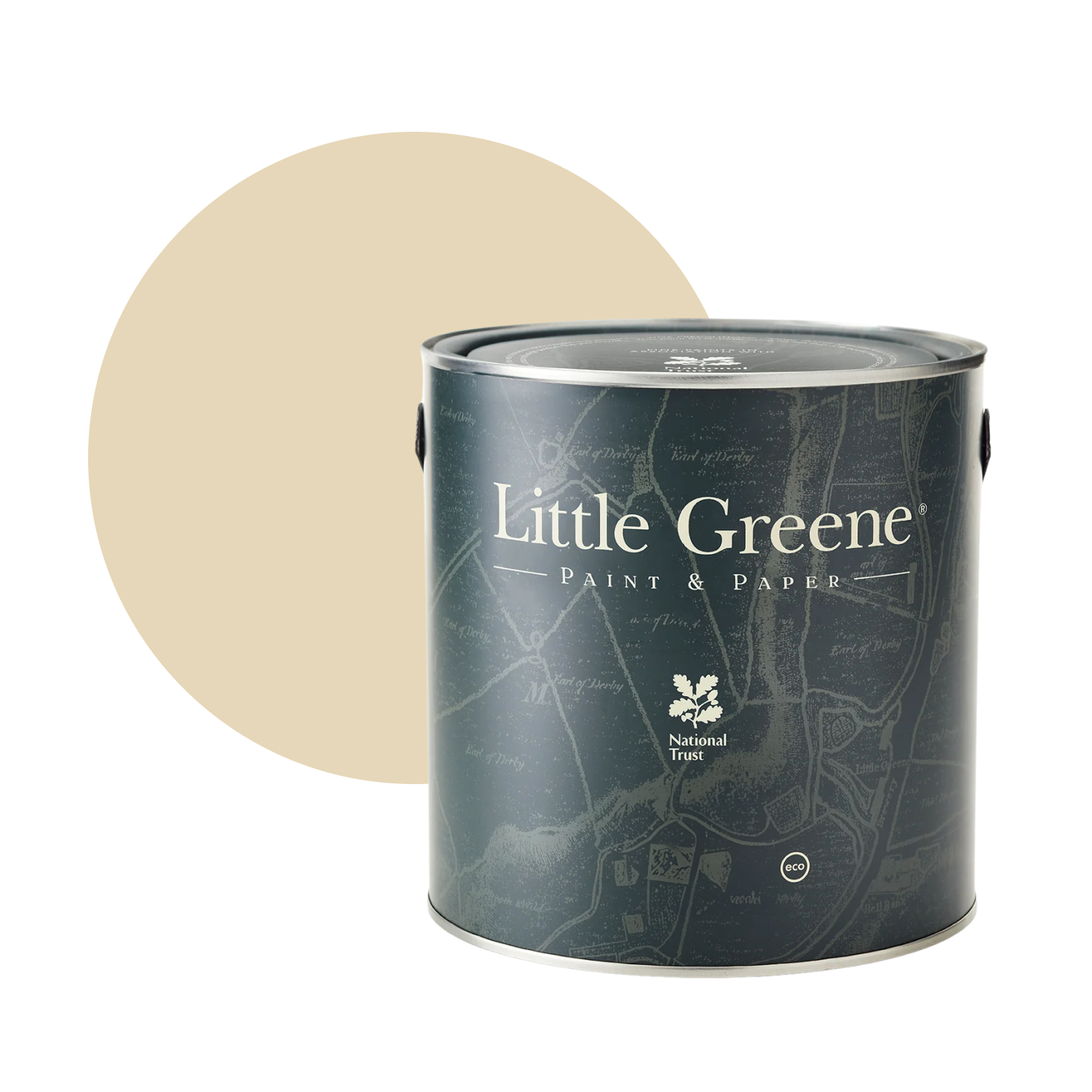 Little Greene Intelligent Matt Emulsion - Travertine Mid No. 273 - 2,5L-image