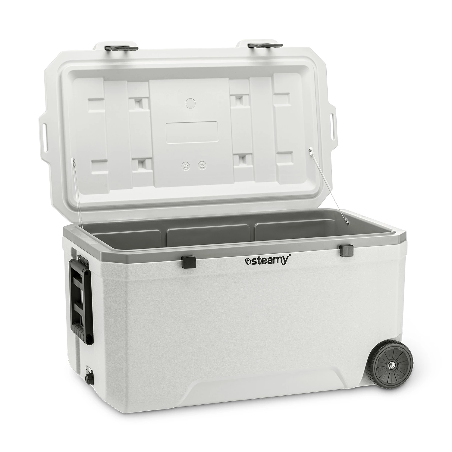Steamy SCM120W Marine 120 Koelbox op wielen - 120L - Wit-image