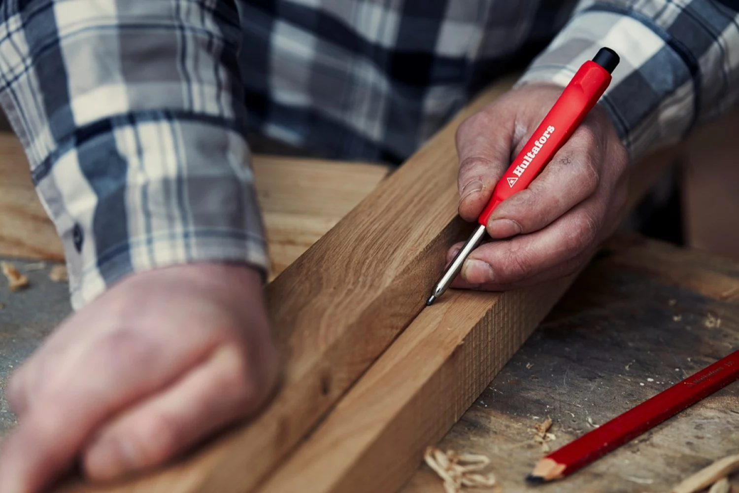 Hultafors HDM Markeerpotlood - Met holster - Ingebouwde puntenslijper - 2mm-image