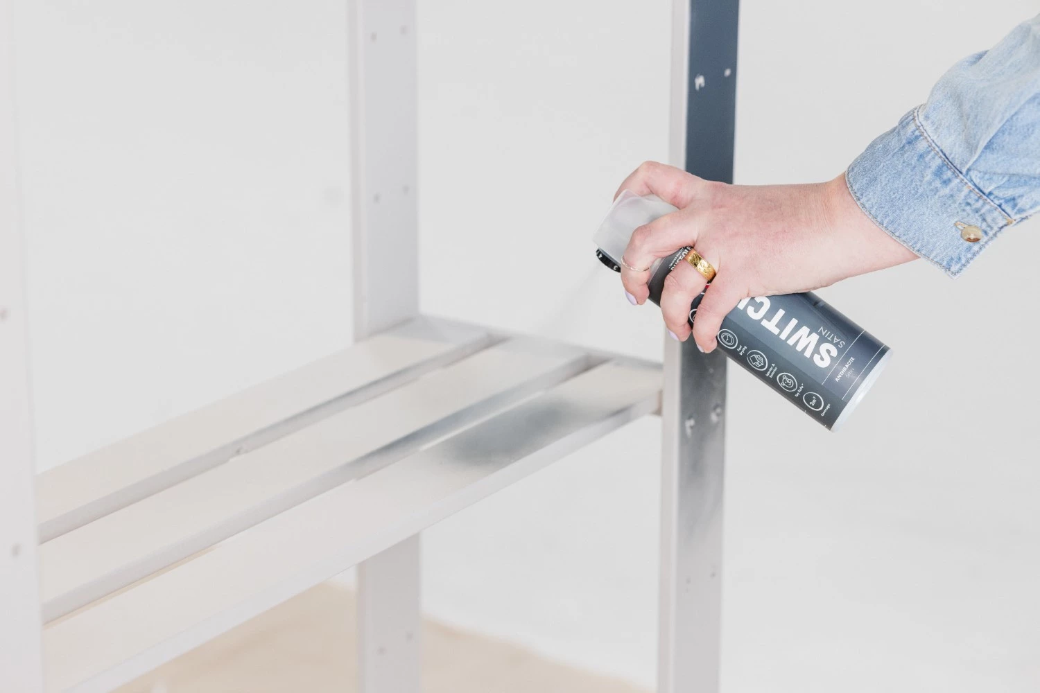 Rust-Oleum Switch Spuitlak - Mat Antraciet - 400ml-image